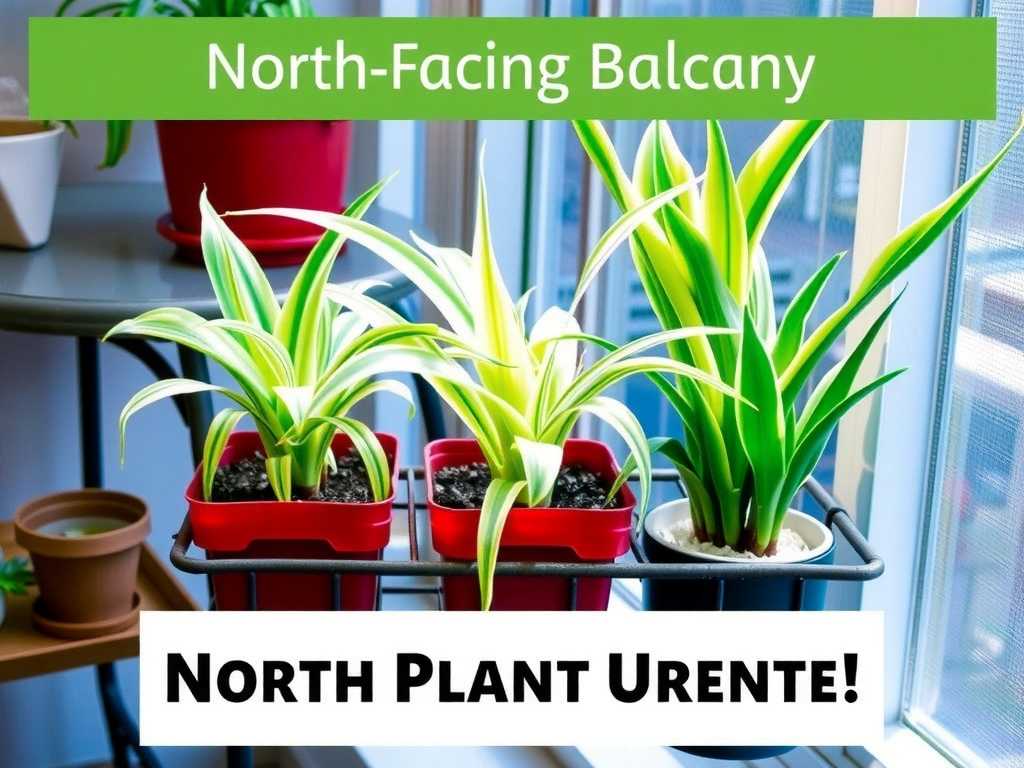 North-Facing Balcony Spider Plant Care: Grow Light Usage Duration