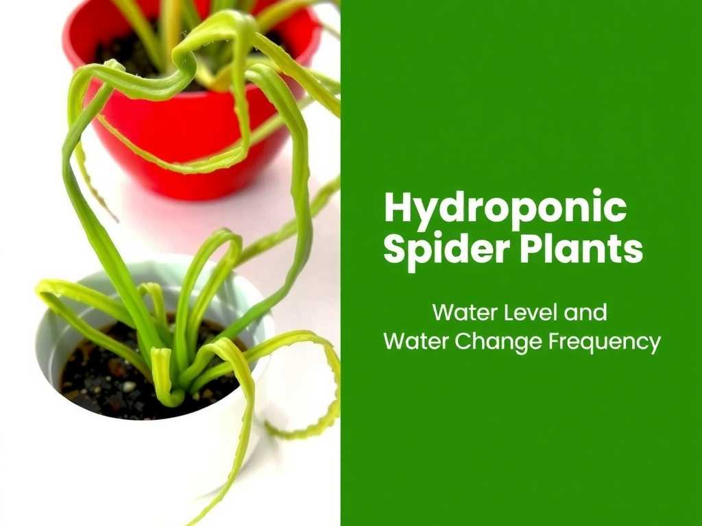 Care for Hydroponic Spider Plants: Water Level and Water Change Frequency(1) Care for Hydroponic Spider Plants: Water Level and Water Change Frequency(1)