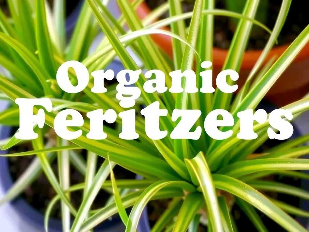 Organic Fertilizers for Spider Plants: Safe and Effective Options