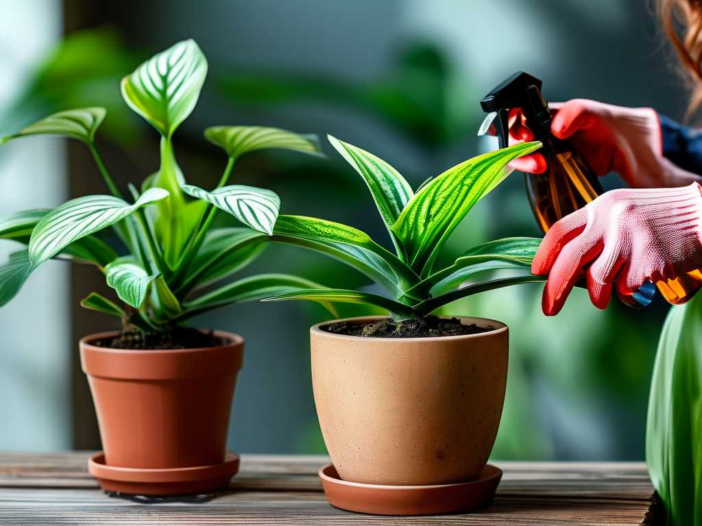 Chlorophytum scale control: alcohol wiping range (leaves, stems, petioles)(1) Chlorophytum scale control: alcohol wiping range (leaves, stems, petioles)(1)