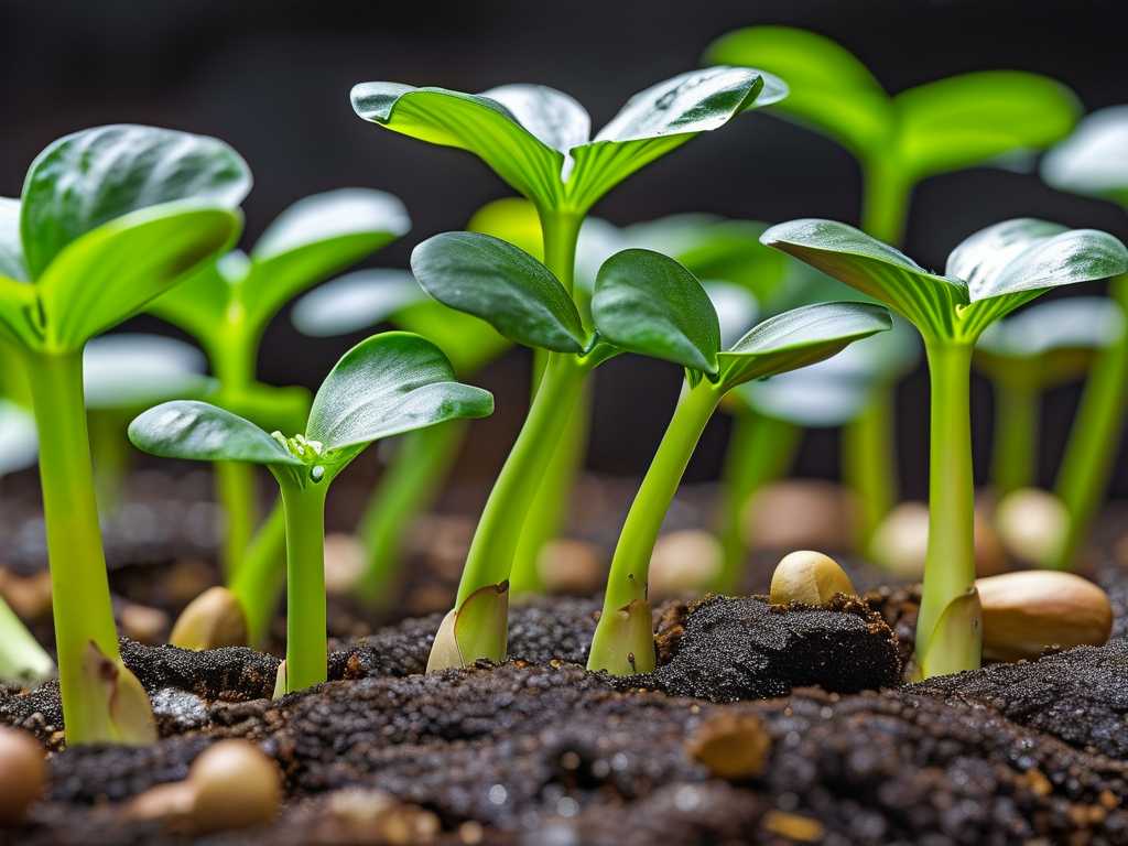 Chlorophytum stolon propagation: seedling fertilizer type (phosphorus potassium)