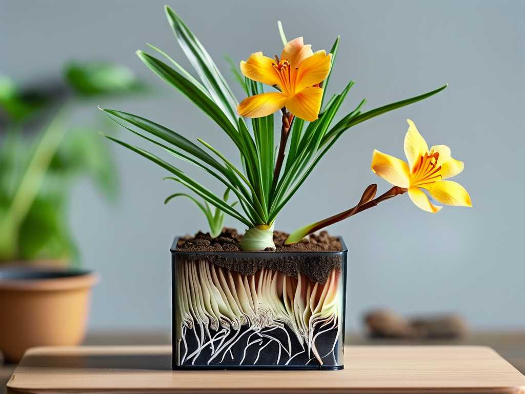 Chlorophytum cutting propagation: substrate standard (loose, breathable, pathogen-free) Chlorophytum cutting propagation: substrate standard (loose, breathable, pathogen-free)