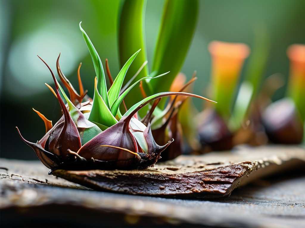 Chlorophytum division propagation: wound air-drying environment (no direct sunlight)