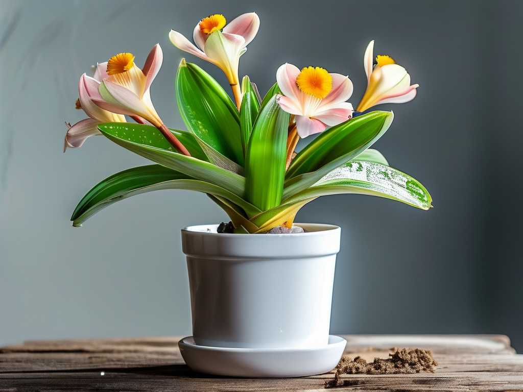 Chlorophytum scale control: white vinegar dilution ratio (1:100)