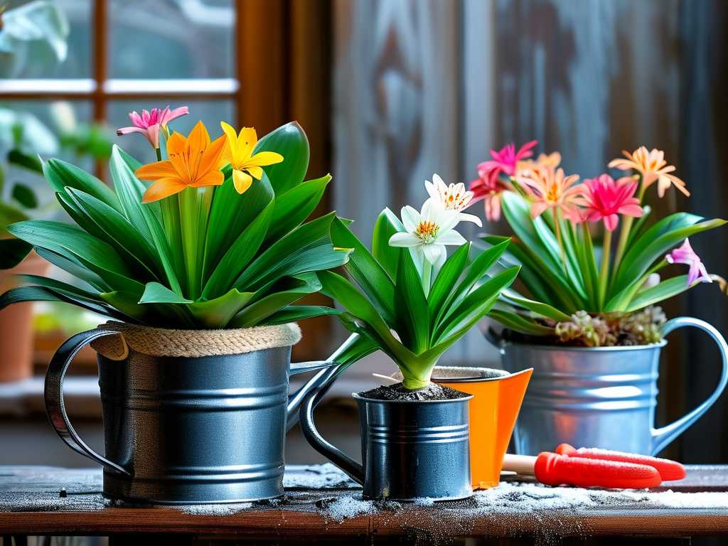 Chlorophytum watering in winter: water volume (100ml per pot) Chlorophytum watering in winter: water volume (100ml per pot)
