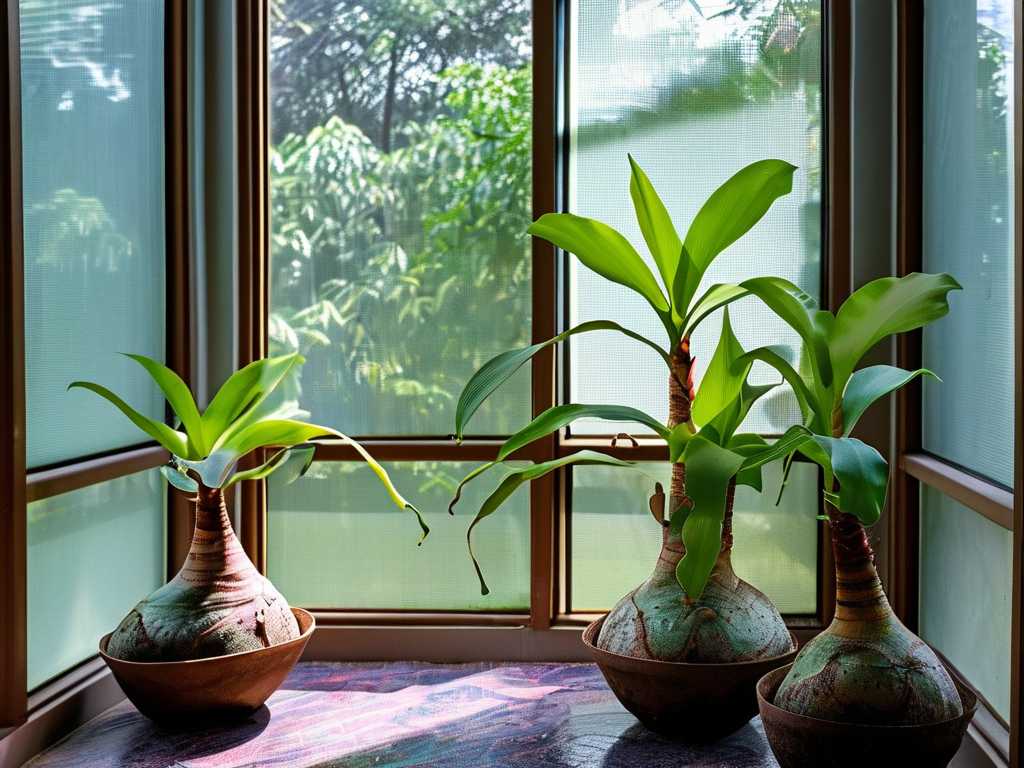 Indoor ventilation for Chlorophytum: window ventilation duration (2 hours daily)