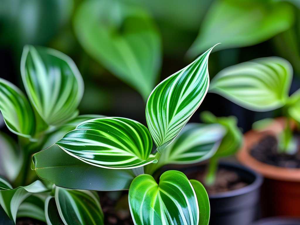 Chlorophytum leaf curling: shading measures for excessive light