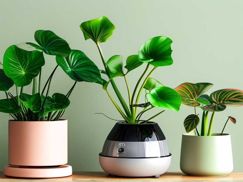 Chlorophytum soft leaves: humidifier placement position (50cm away from plants)