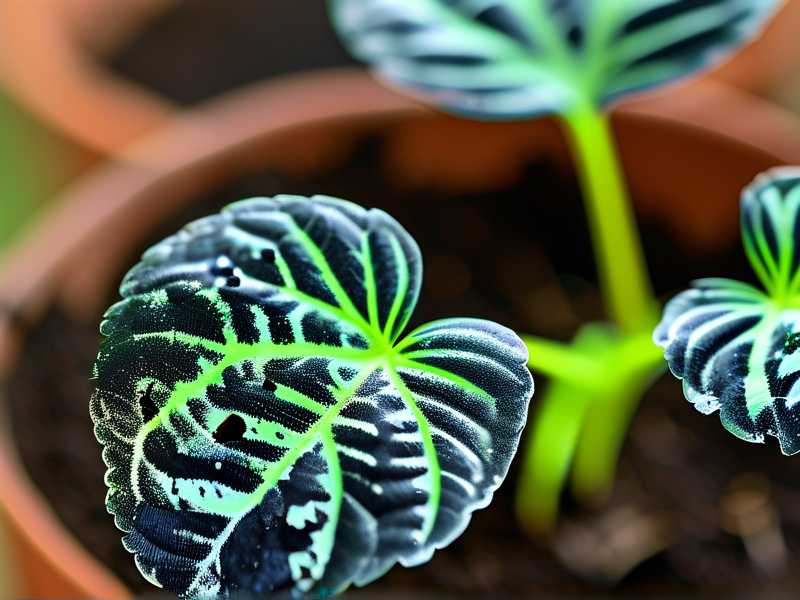 Chlorophytum leaf black spots: physical damage repair (cut damaged leaves)