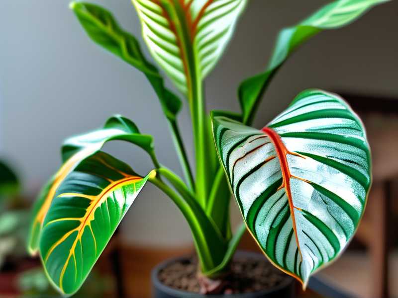 Chlorophytum leaf scorch: winter heater blocking distance (50cm)