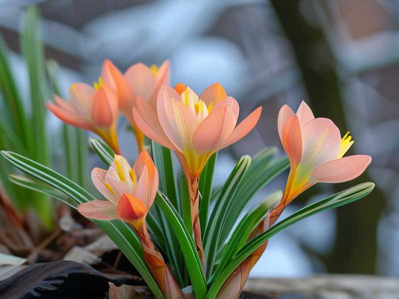 Chlorophytum winter temperature: emergency warmth measures below 5°C