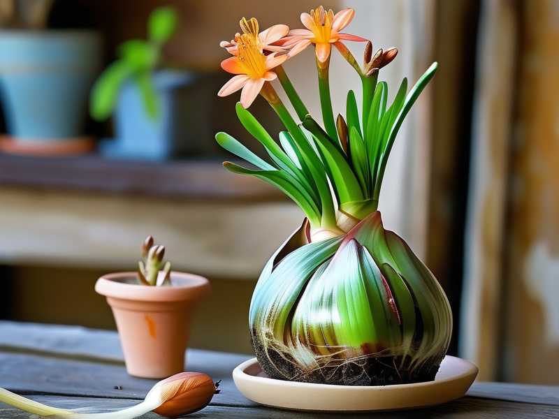 Old stem Chlorophytum propagation: tips to promote new roots after division