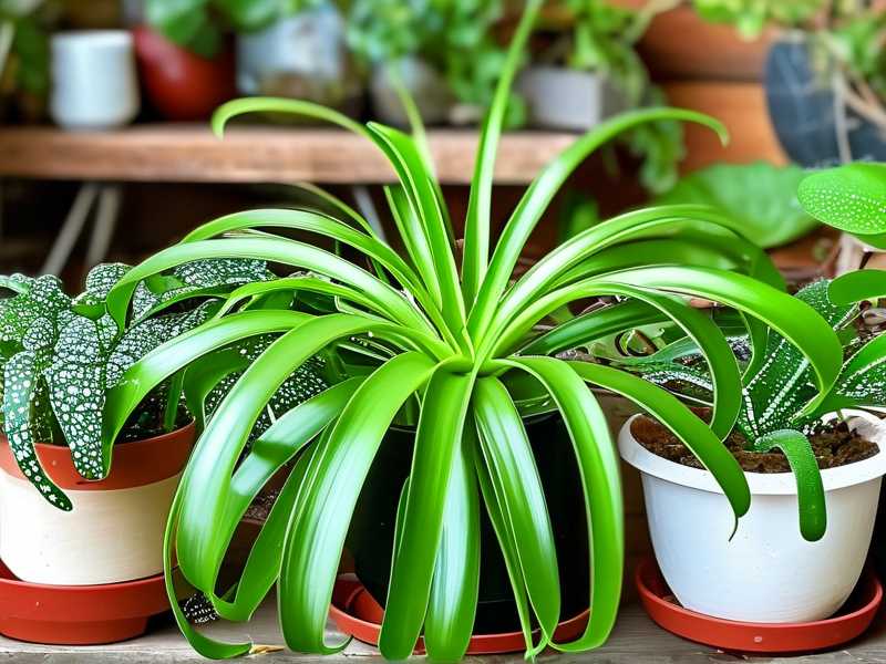 Spider plant soft stems: quick cutting skills to avoid tearing