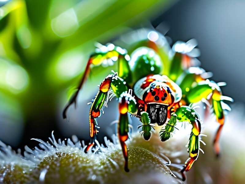 Spider plant spider mite control: abamectin spraying frequency (once every 7 days)