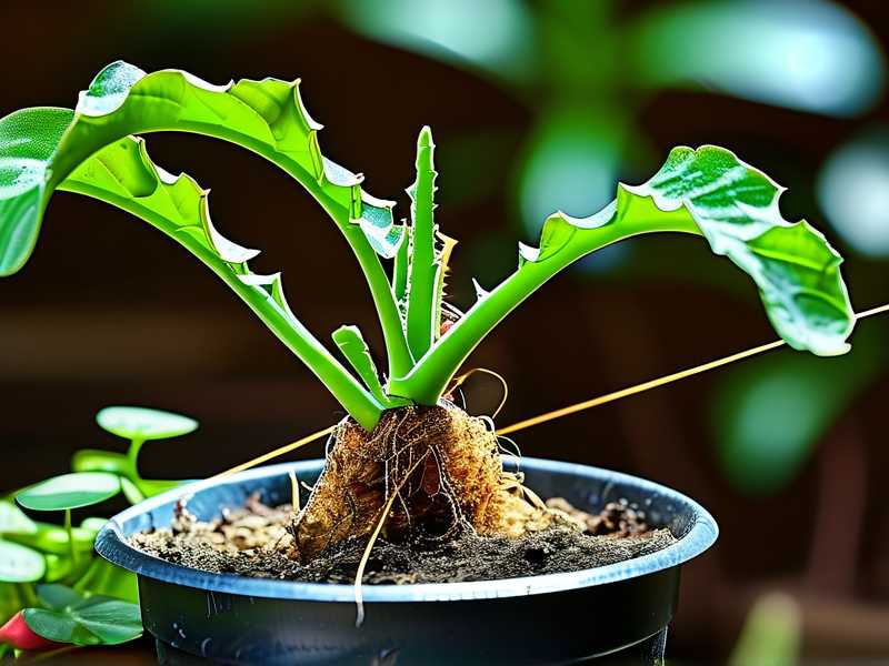 Spider plant wilting: first aid for root hypoxia (loosen soil, ventilate, reduce water)