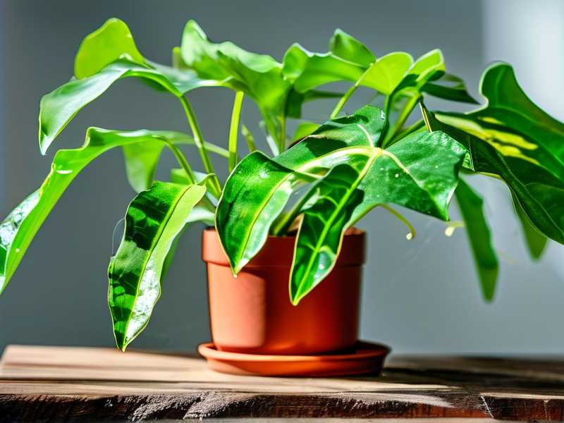 Spider plant dull leaves: trace element supplement (foliar fertilizer)