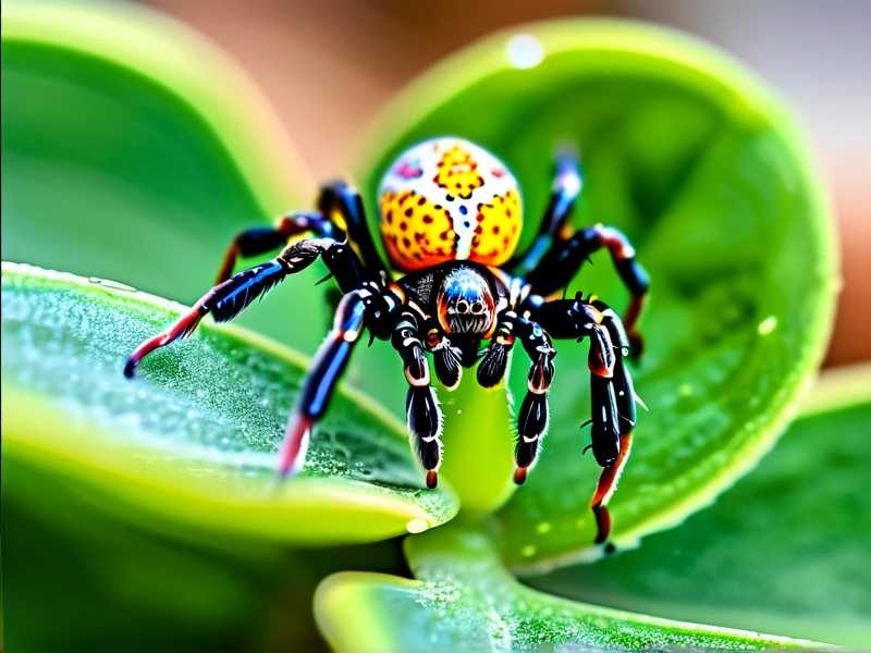 Spider plant aphid control: imidacloprid spraying range (leaves, stems, soil surface)