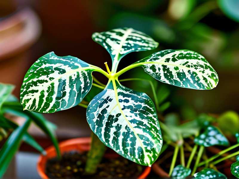 Spider plant leaf spot control: alternate spraying once every 7 days