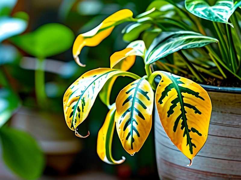 Spider plant yellow curling leaves: supplementary light duration for insufficient light (8 hours a day)