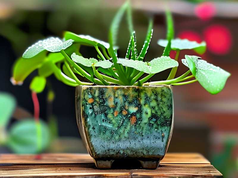 Spider plant wilting: loosening depth for root hypoxia (3cm)
