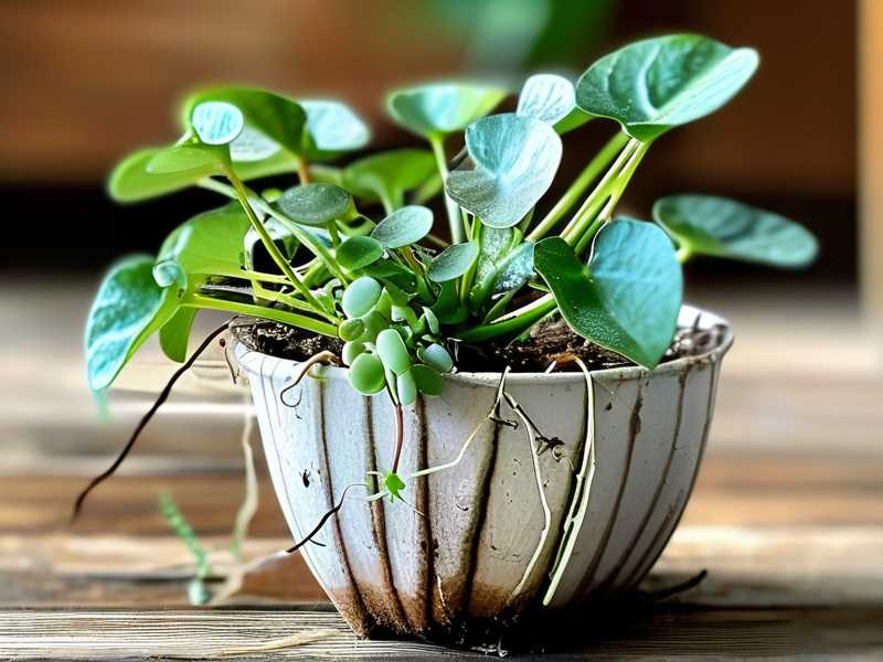Spider plant wilting: loosening depth for root hypoxia (3cm)(1) Spider plant wilting: loosening depth for root hypoxia (3cm)(1)