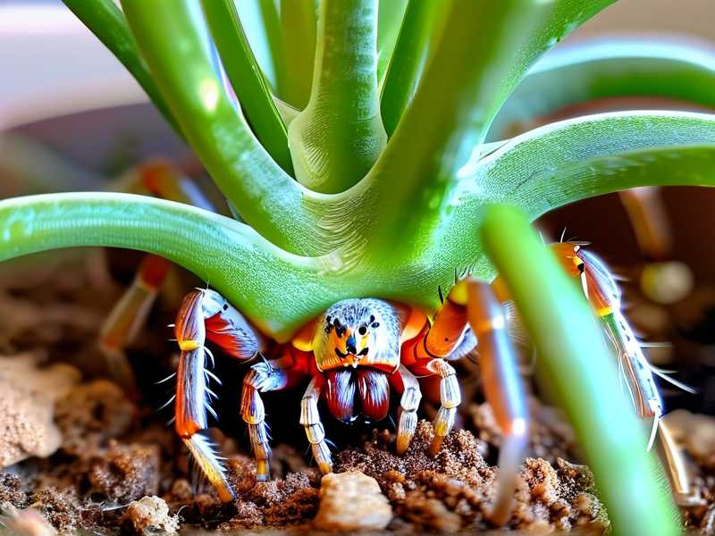 Pests in spider plant soil: garlic water soaking time (24 hours)