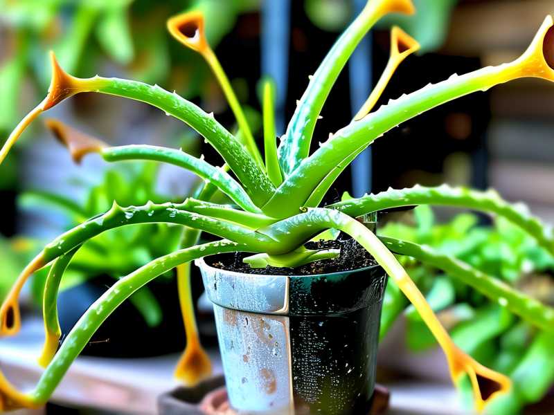 Spider plant soft stems: cutting tool for rotten parts (disinfected scissors) Spider plant soft stems: cutting tool for rotten parts (disinfected scissors)