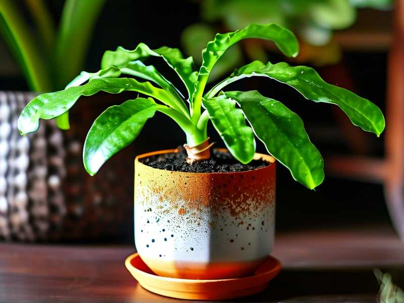 Spider plant soil odor: activated carbon dosage (50g per pot)