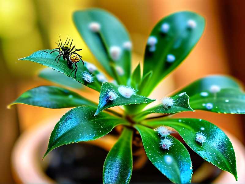 Recurring spider mites on spider plants: long-term plan (increase air humidity)