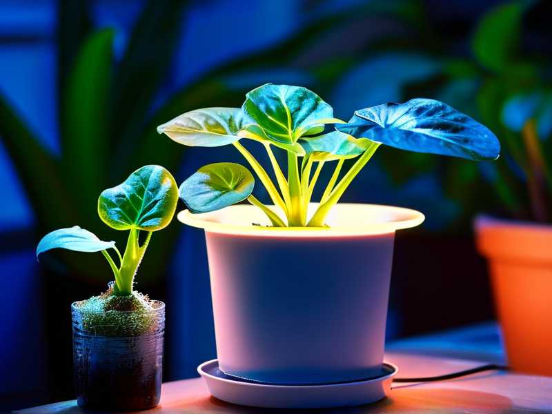 How to balance grow light on/off cycles to mimic natural spider plant daylight