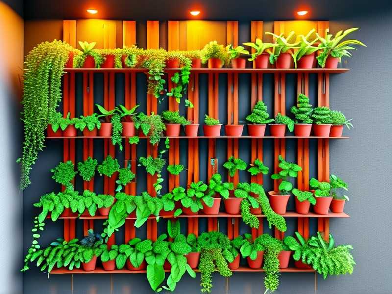How to create vertical wall-mounted propagation stations for spider plant cuttings