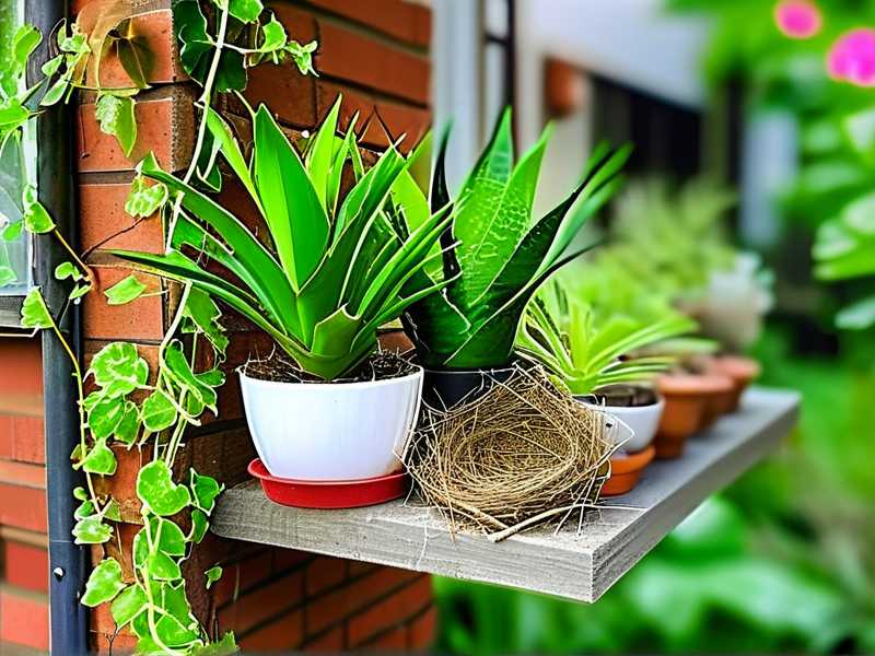 How to arrange spider plant placement to avoid outdoor bird nest debris contact(1) How to arrange spider plant placement to avoid outdoor bird nest debris contact(1)