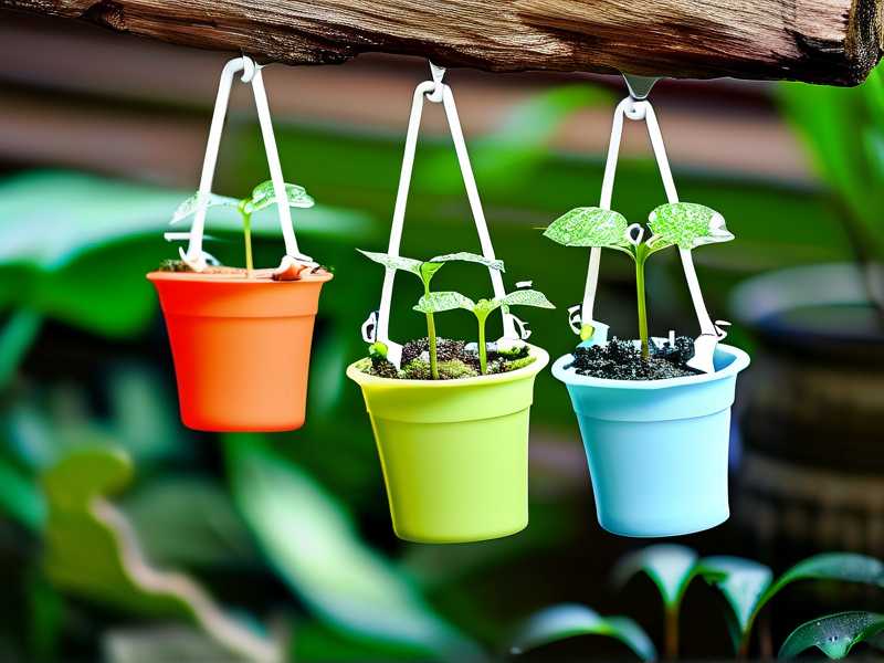 How to reuse clean rainwater storage jugs for spider plant irrigation supplies