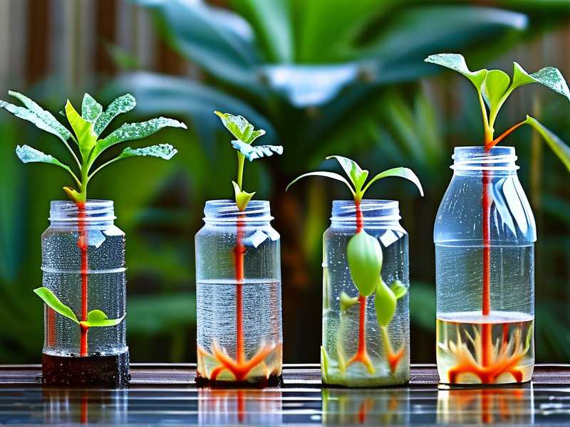 How to reuse clean rainwater storage jugs for spider plant irrigation supplies(1)