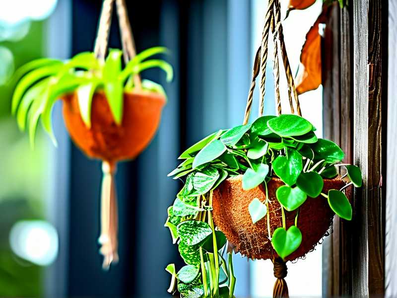 How to shield spider plant hanging baskets from outdoor storm wind damage