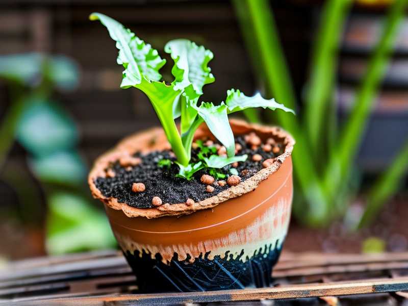 How to mix composted bark into soil for long-term spider plant pot aeration(1) How to mix composted bark into soil for long-term spider plant pot aeration(1)