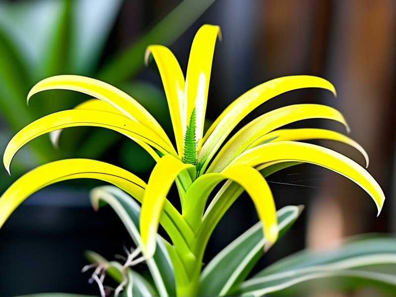 How to trim yellowed mature spider plant leaves to improve light penetration(1) How to trim yellowed mature spider plant leaves to improve light penetration(1)