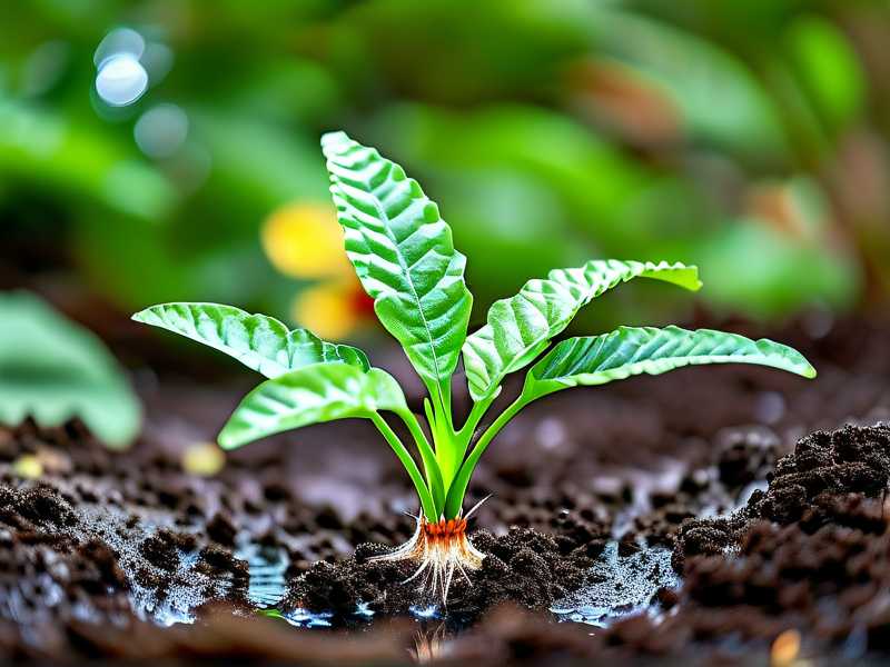 How to prevent spider plant soil erosion from heavy outdoor rainfall exposure