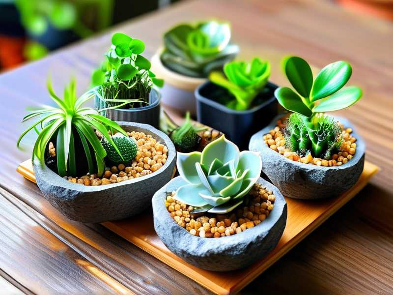How to build DIY pebble humidity trays for multiple desktop spider plant pots(1) How to build DIY pebble humidity trays for multiple desktop spider plant pots(1)