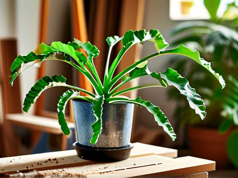 How to shield spider plant foliage from dust generated by indoor woodworking(1) How to shield spider plant foliage from dust generated by indoor woodworking(1)