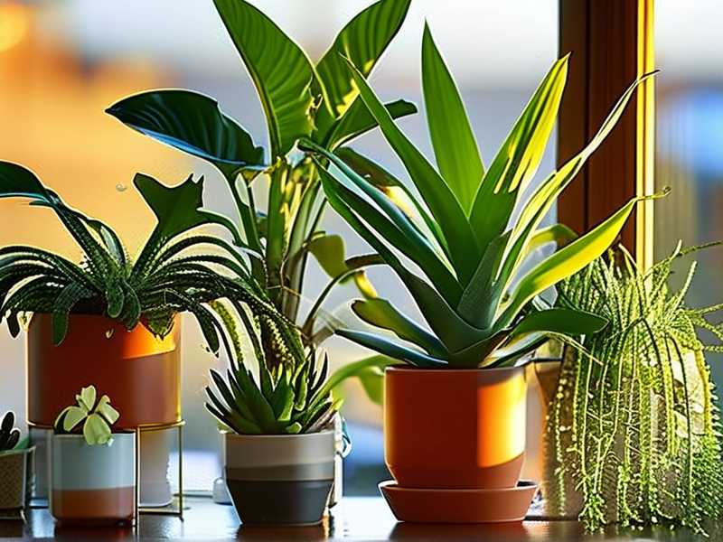 How to arrange spider plant displays to utilize filtered west afternoon sunlight