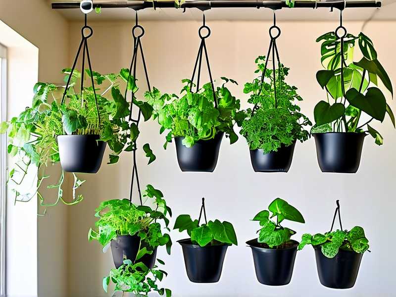 How to build simple plant cable systems to suspend spider baskets at ideal heights(1) How to build simple plant cable systems to suspend spider baskets at ideal heights(1)