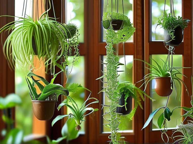 How to create natural airflow channels around tightly grouped spider plants(1) How to create natural airflow channels around tightly grouped spider plants(1)