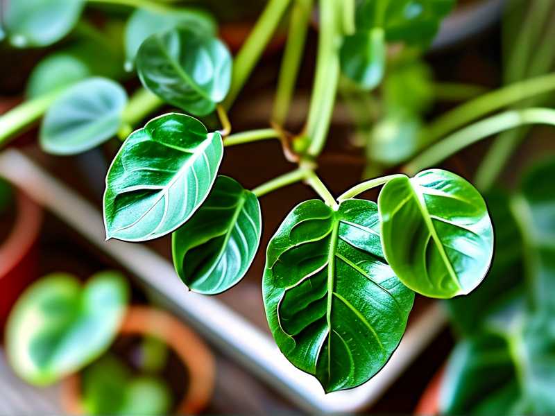 How to recognize spider plant leaf curling from uneven soil moisture distribution