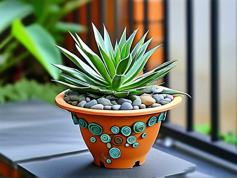 How to avoid stacking decorative stones deep inside spider plant pot drainage layers(1) How to avoid stacking decorative stones deep inside spider plant pot drainage layers(1)
