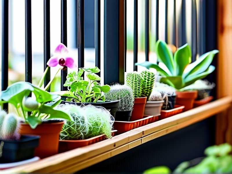 How to build simple wind barriers for spider plants placed on rooftop balconies(1) How to build simple wind barriers for spider plants placed on rooftop balconies(1)