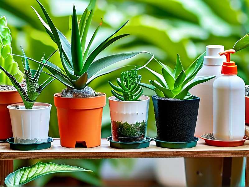 How to sanitize spider plant pot saucers to eliminate pest breeding locations