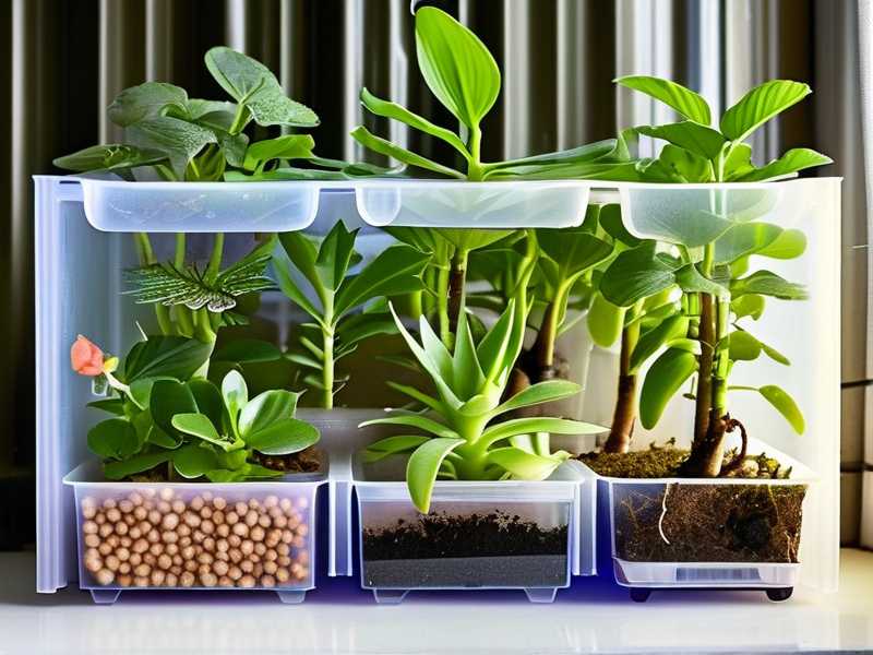 How to create portable humidity boxes for spider plant seed germination batches