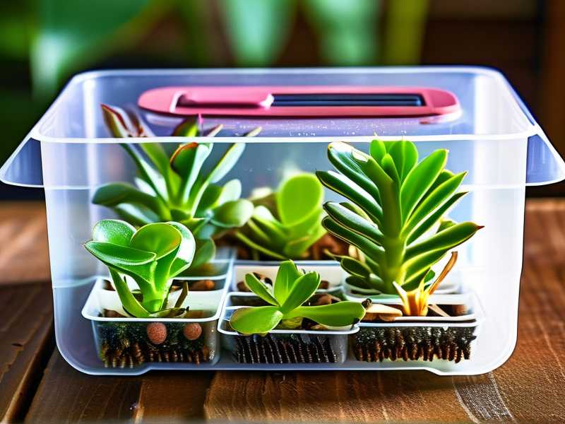 How to create portable humidity boxes for spider plant seed germination batches(1) How to create portable humidity boxes for spider plant seed germination batches(1)