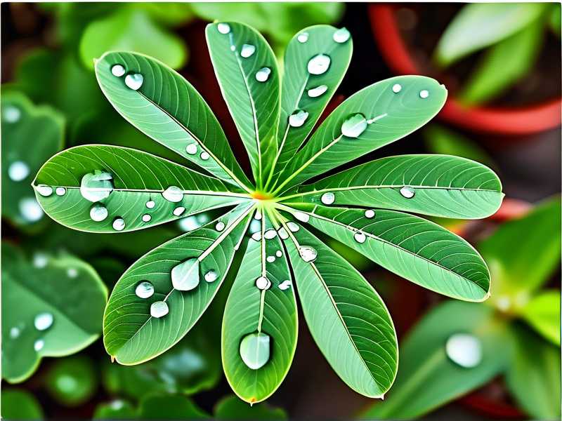 How to prevent spider plant leaf scarring from repeated water droplet impacts